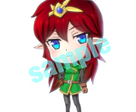 SNSでつかえるオリジナルちびキャラ描きます 世界でひとつだけの萌えキャラをあなたに イメージ1