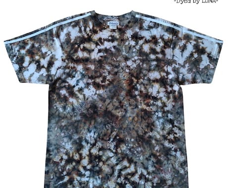 サイドライン付タイダイ染めTシャツを作ります 自分の好きな色で世界で一枚だけのTシャツを作りませんか？ イメージ2