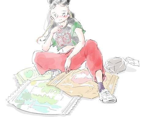 プレゼント◎家族や仲間と共有できるイラスト描きます スマホ保存OK、みんなで持てるデータ納品。思い出をポケットに イメージ2
