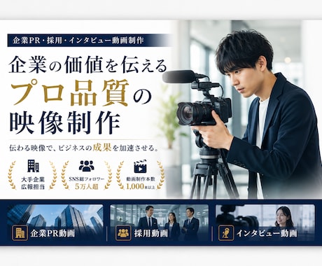 PR動画制作致します イメージ1