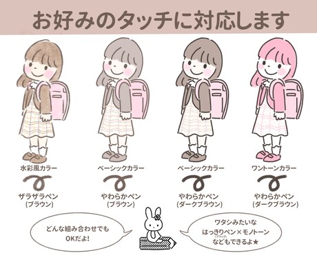 伝わる⭐︎かわいいふんわりイラスト描きます カット・似顔絵・漫画まで対応！SNSや書籍にも使えるイラスト イメージ2