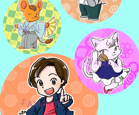 分かりやすくかわいい親近感のあるアイコン描きます ほんわか＆愛されアイコンで自身のブログ、SNSに華やかさを！ イメージ2