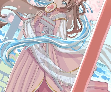 癒し可愛いイラストを全力でお描きします アイコン、歌ってみた、立ち絵、一枚絵等ご希望の方に！ イメージ2