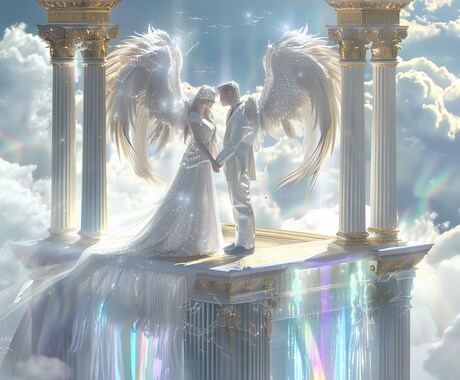 ツインレイ結婚・祝福ヒーリングを送ります 二人の魂が結ばれる未来へ〜魂の聖婚・ハイアーマリッジ〜 イメージ1