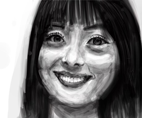 厚塗りで似顔絵を描きます イメージ1