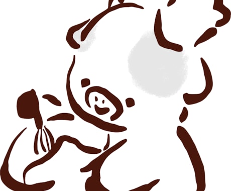 イラストカット、アイコン、ロゴイラスト制作します 手書き感のある可愛いイラスト。修正無制限です。 イメージ1