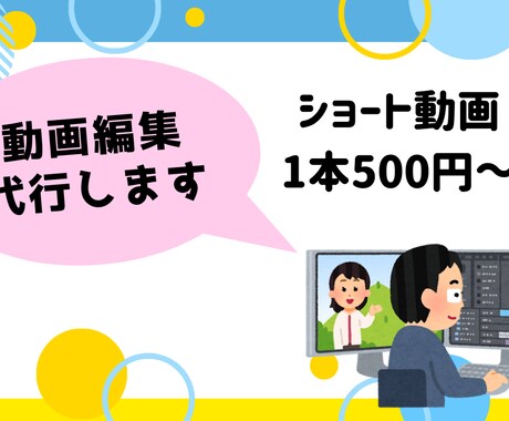 格安でショート動画の編集をします 格安で行います！修正無制限で要望にお応えします！ イメージ1