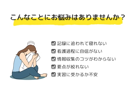 急性期で働く看護師が看護過程を全力サポートます アセスメントや看護計画など、なんでもご質問ください！ イメージ2