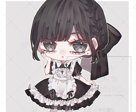 最短7日納品｜SNSアイコン承ります SDイラストのみ承ります等身は別でトピックを立てております イメージ1