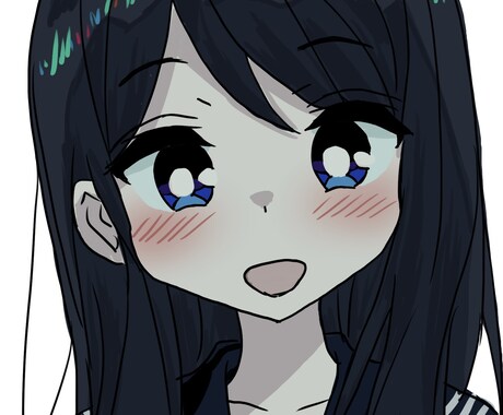 SNS等のアイコンを描きます アイコンをかわいいキャラクターでばっちり決めたい方にオススメ イメージ2