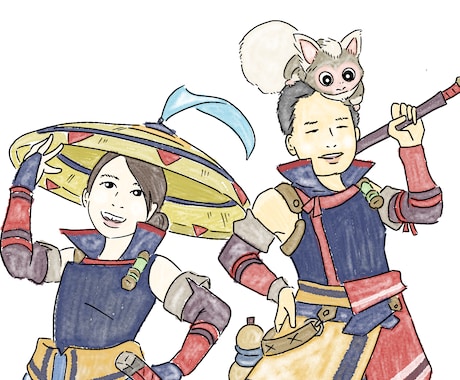 ちょっと変わった似顔絵も 書きます イメージ1