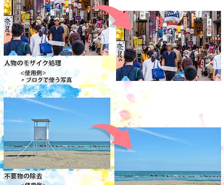 写真の切り抜き・レタッチなど承ります ブログなどで使う写真をもっと綺麗にしたい！とお悩みの方へ イメージ2