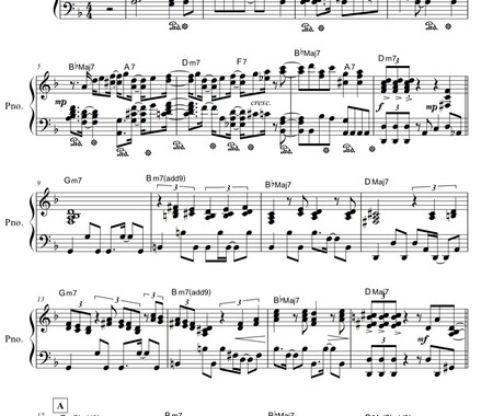 耳コピ/編曲/楽譜制作 オールジャンル承ります オールジャンルOK/編成自由/スピード納品対応◎ イメージ2
