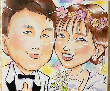 ＊ みやび様 似顔絵オーダー ご購入専用ページ ＊ みやび様 似顔絵オーダー ご購入専用ページ ＊ 似顔絵2人用【M