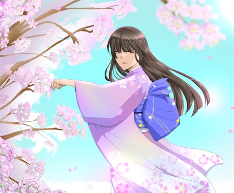 ご希望のイラストを提供します ラフ案提出・修正無制限で承っております イメージ2