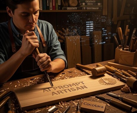 プロンプト職人　“魔法の指示文”を作ります AIが凡人になるか、天才になるかは「プロンプト次第」 イメージ1