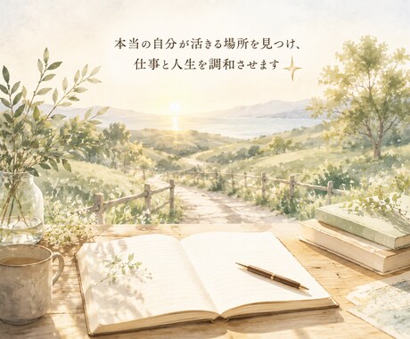 仕事鑑定｜あなたの使命が輝くフィールドを霊視します 本当の自分が活きる場所を見つけ、仕事と人生を調和させます イメージ2
