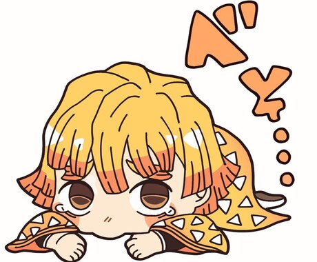 安価でオリジナルミニキャラアイコン描きます サンプル、実績数が欲しいため5人まで安価でお引き受け致します イメージ1