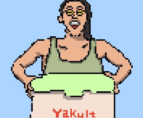 ドット絵で肩から上のイラストを描きます ドット絵アイコンお描きします！！ イメージ2