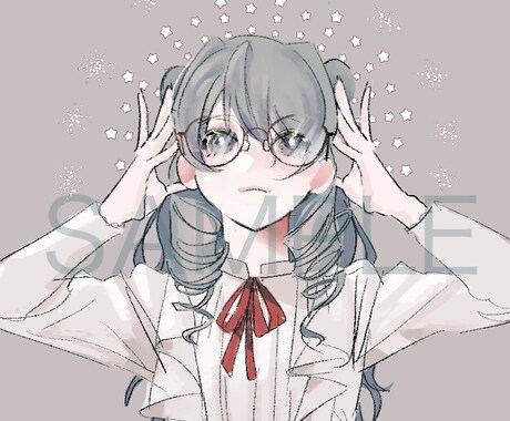 美麗・きれい系のSNSアイコン作成します 目を引くイラストでアクセス数を伸ばしましょう イメージ2
