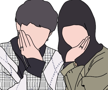 写真イラストにします あなたの思い出の写真をイラスト化して思い出に残しませんか？ イメージ1