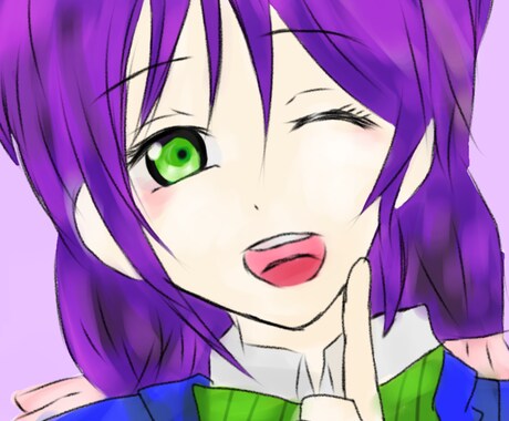 SNS用のアイコンイラスト作成します 二次創作でSNS用のアイコン作成させていただきます。 イメージ2