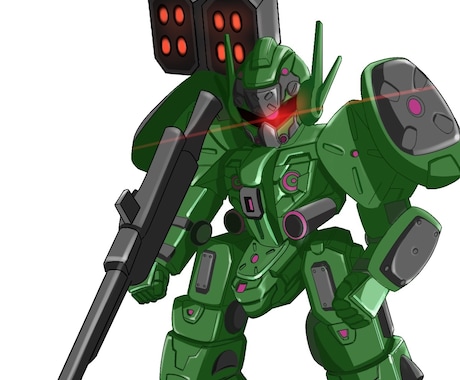 リアル、デフォルメ、メカ、ロボットイラスト描きます AI、PSD対応可！カッコいいメカ、ロボットを描きます！ イメージ2