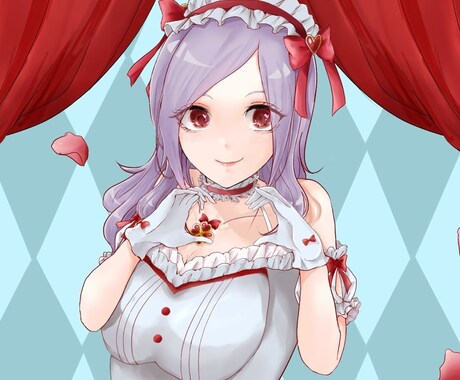 全身イラスト、アイコンイラストの制作を受付けます 主に女の子の二次創作イラストの制作をさせていただきます。 イメージ1