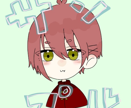 デフォルメキャラアイコン描きます SNSに使えるアイコン描きます♪ イメージ2