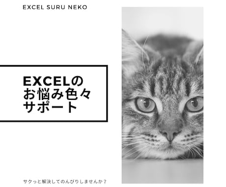 苦手な方へ！Excelの色々お助けします 関数やテーブル機能を利用して見やすいものを提供します:) イメージ1