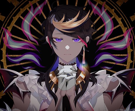貴方に素敵なイラストをお届けします VTuber様や歌い手様必見！MVイラストやアイコンなど！ イメージ2