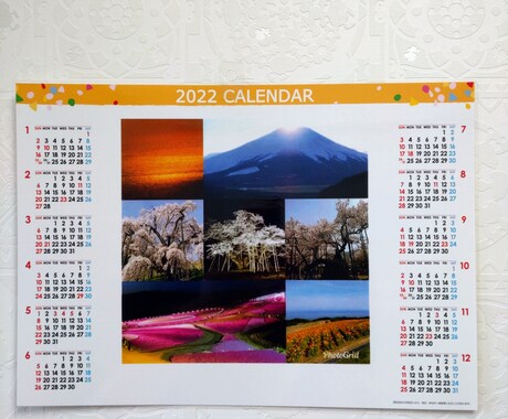 ここでしか買えないオリジナルカレンダー販売します ✬手作り✬【2022年のカレンダー】かわいい鳥さんをどうぞ❢ イメージ2