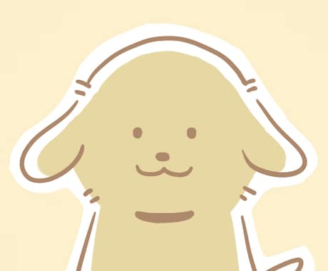 SNS等に使えるゆるい動物のイラスト描きます twitter等のアイコンにどうぞ イメージ1