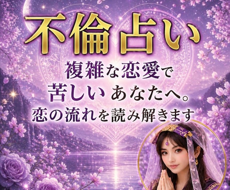 複雑な恋愛で苦しいあなたへ。恋の流れを読み解きます 心が限界になる前に。想念の糸をほどき、恋の流れを整えます イメージ1