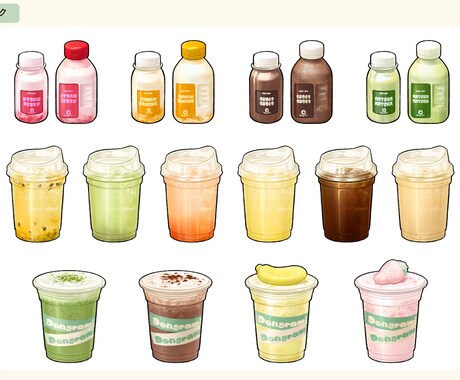 食べ物のイラスト描きます メニューや宣伝などに使う、食べ物のイラストをお描きします イメージ2