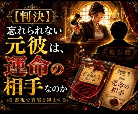 最短3時間。忘れられない元彼が、運命の相手か視ます 忘れられない元彼との縁は?運命の相手なのか霊視します。 イメージ1