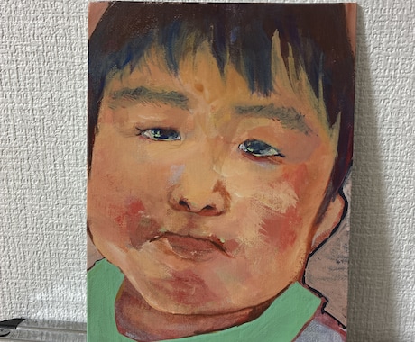 アクリル画で子供絵を描きます イメージ1