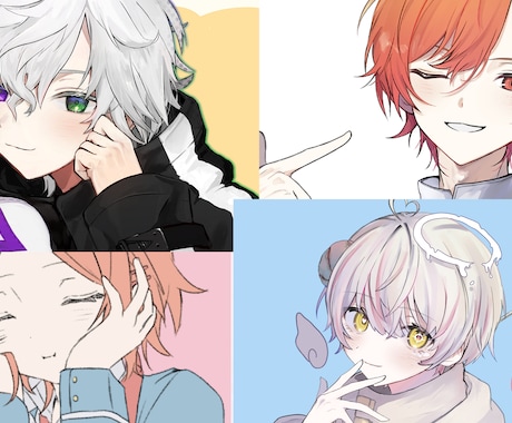 歌ってみたサムネ、グッズ、配信用イラスト描きます イメージ1