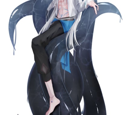 ご依頼いただいたキャラクターの立ち絵を作成ます 胸元から全身までご希望頂いた所までの立ち絵を作成します イメージ2