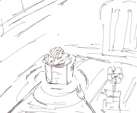 ゆるいお洒落なイラスト描きます ゆるくてお洒落なイラスト描きます。カフェなどにおすすめ！ イメージ2