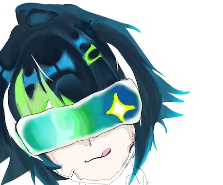 激安！歌ってみたイラストを描きます 学生さんも買いやすいお値段！歌ってみた用イラスト！ イメージ2