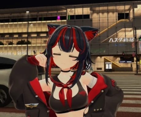 一枚のイラストを高品質な3Dアバターにします プロ講師チームがVRChat・VTuber用モデルを制作 イメージ2