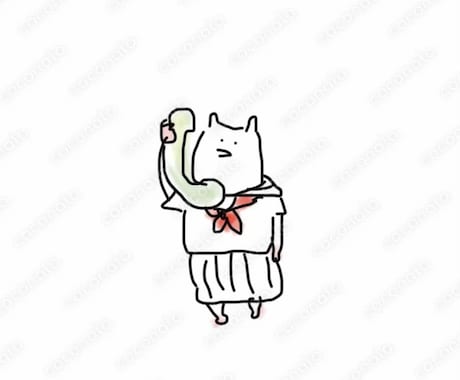 海外での実績も！ゆるさに特化したイラスト描きます 最短４日でお届け☆歌ってみた☆sns☆アイコン☆サムネ☆ イメージ1