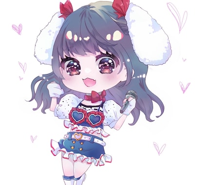 アイコン用のイラスト描きます 少しファンタジー風なディフォルメイラスト作成します。 イメージ1