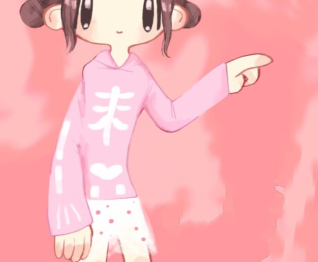 ゆるゆるいらすと受付ます 色の混ざり合いが好きな方向けです イメージ2