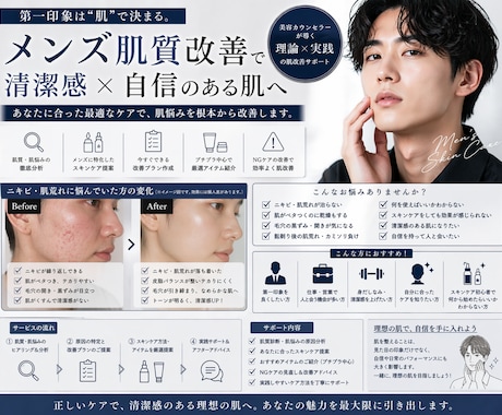 肌質改善で理想の肌へ導きます 今のスキンケア、本当に合ってますか？ イメージ1
