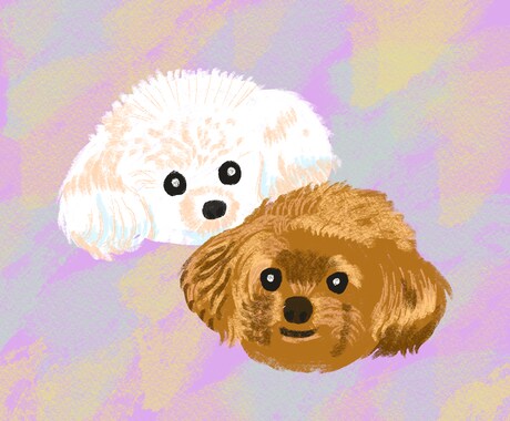 ペットのイラスト描きます あたたかいタッチでペットのイラストを描きます！ イメージ1