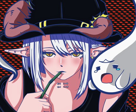 LINE、Twitterなどのアイコン描きます 自分の顔や、アニメのキャラ、オリジナルキャラクターなど！ イメージ2