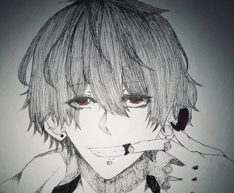イラスト描きます アナログからデジタル描きます。 イメージ2
