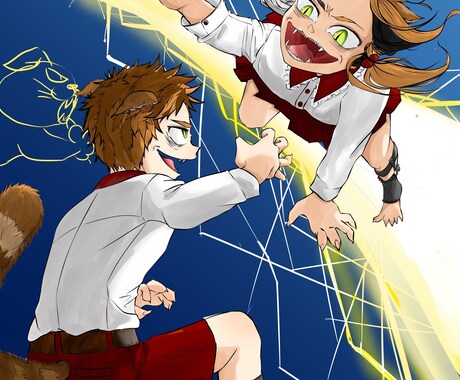 希望のイラスト書きます 体は硬いが対応は柔軟。を目指して イメージ2